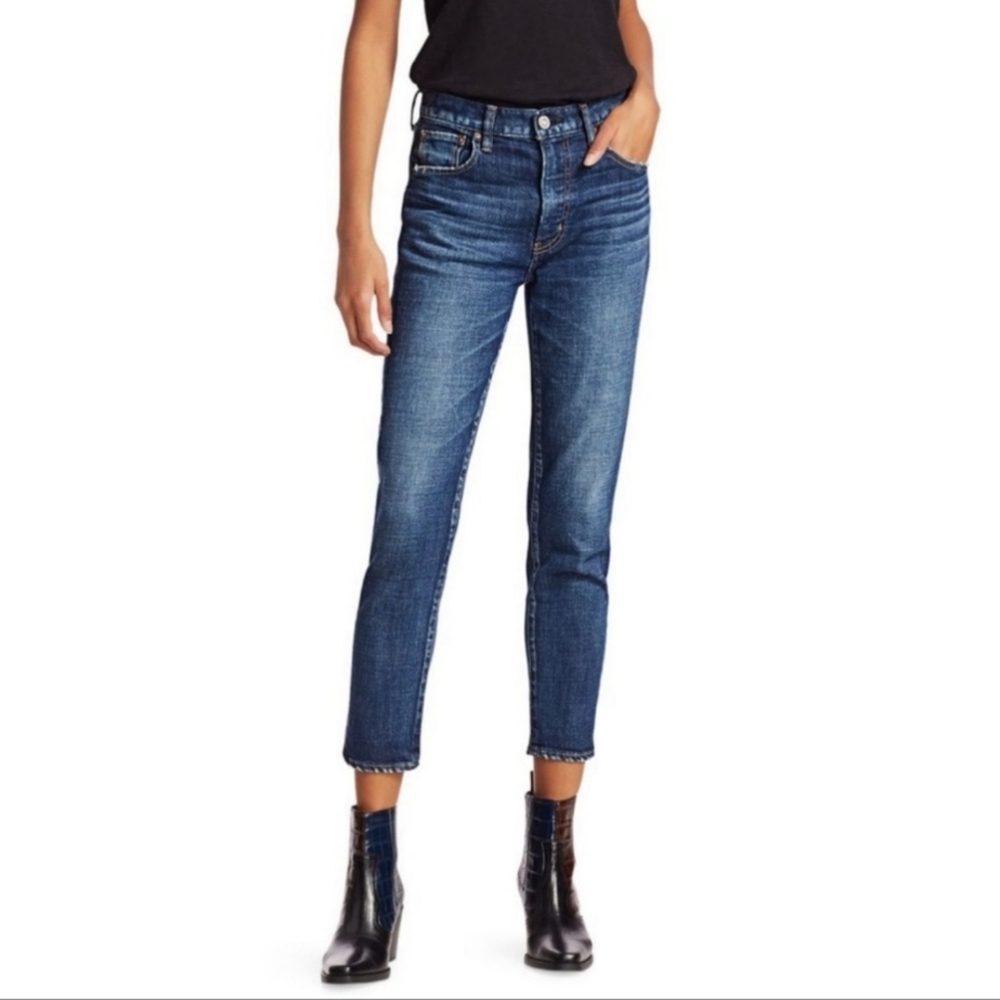 Moussy High Rise Blue Jeans